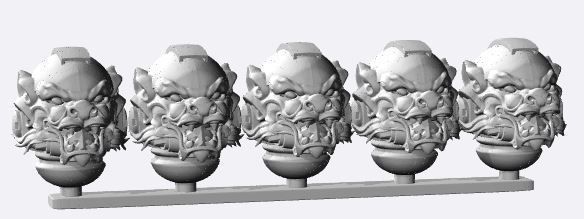 printable space warriors ancient chinese set 3D print model_7