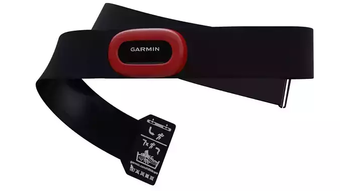 GARMIN HRM-Run heart rate monitor 3D model