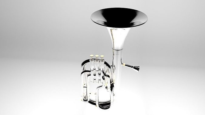 Besson Althoorn Brassinstruments 3d model 3D model