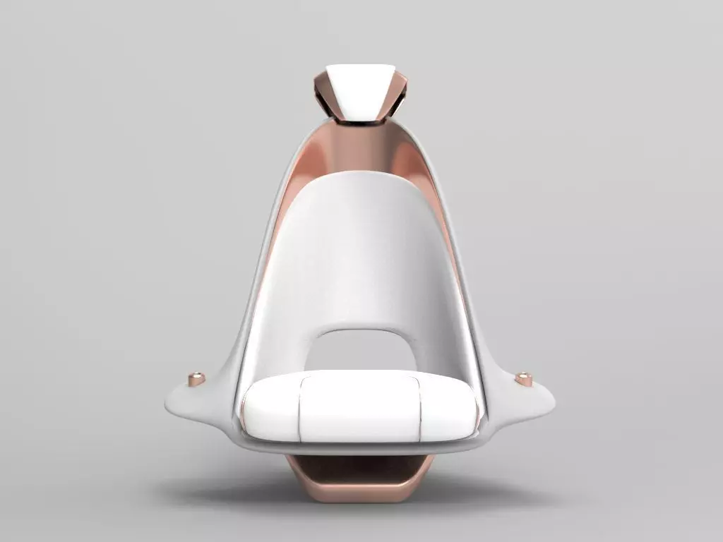 Car seat concept model - The CUDDLE concept 3D model_0
