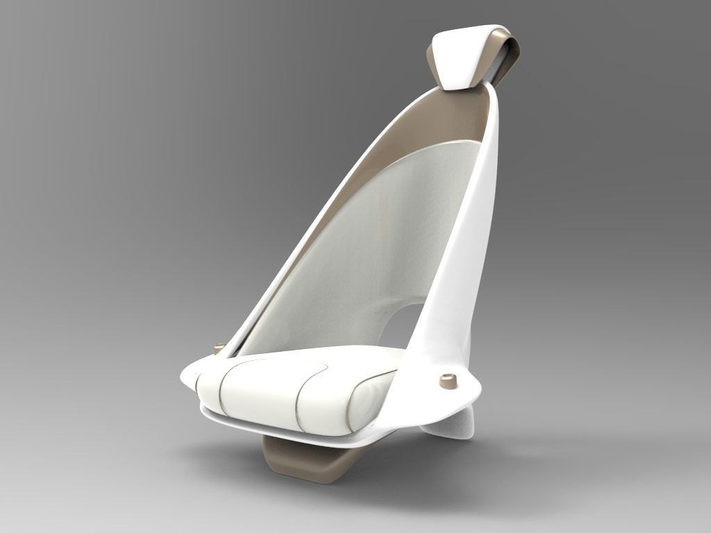 Car seat concept model - The CUDDLE concept 3D model_8