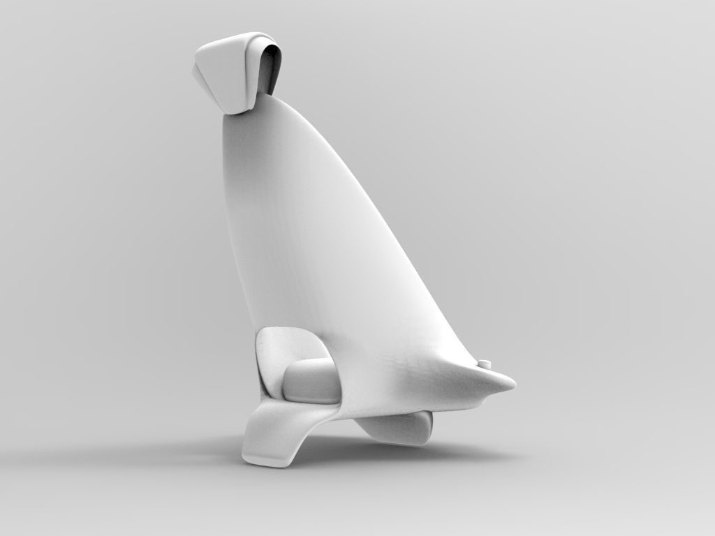 Car seat concept model - The CUDDLE concept 3D model_19