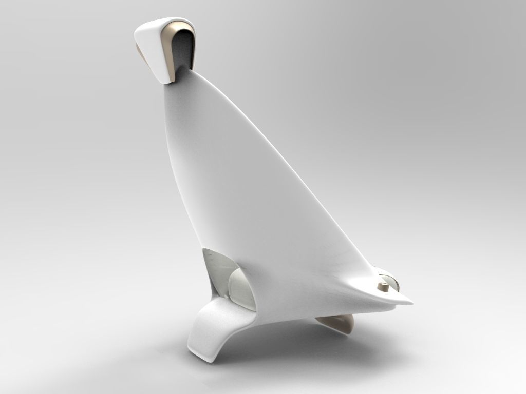 Car seat concept model - The CUDDLE concept 3D model_13