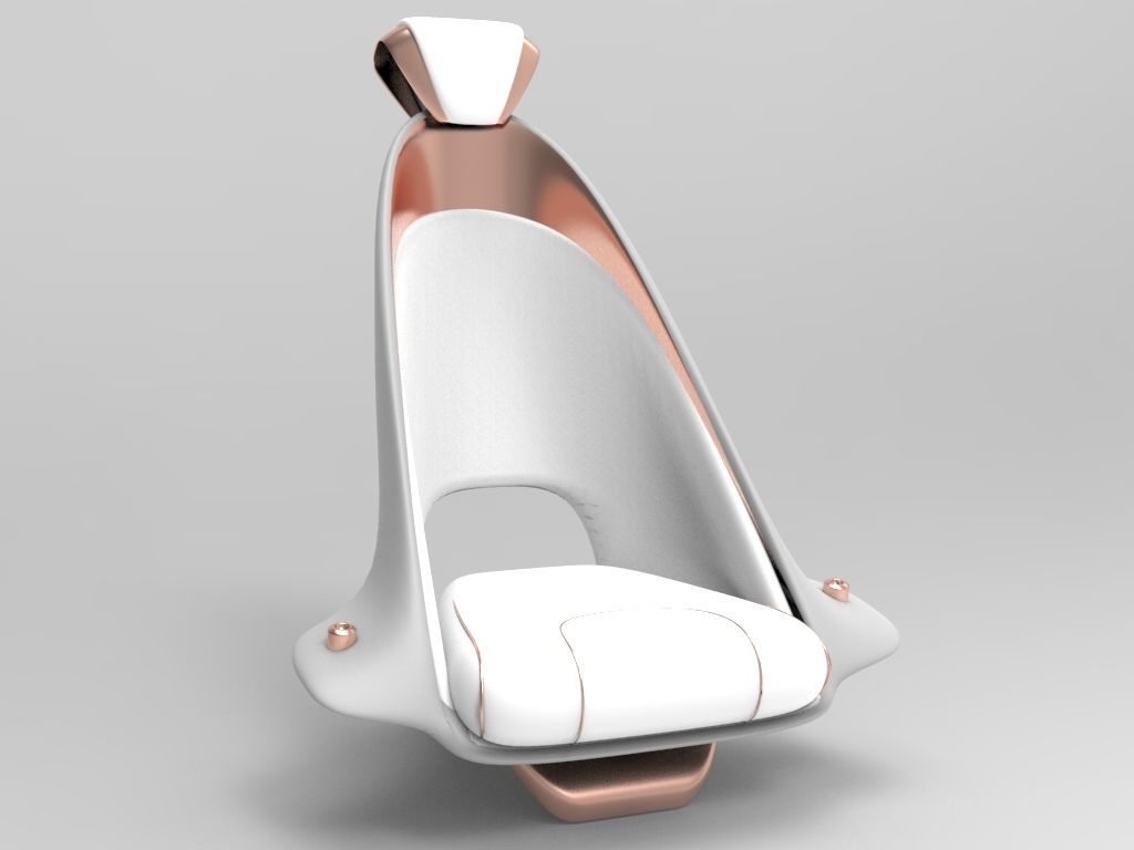 Car seat concept model - The CUDDLE concept 3D model_3