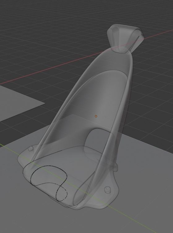 Car seat concept model - The CUDDLE concept 3D model_5