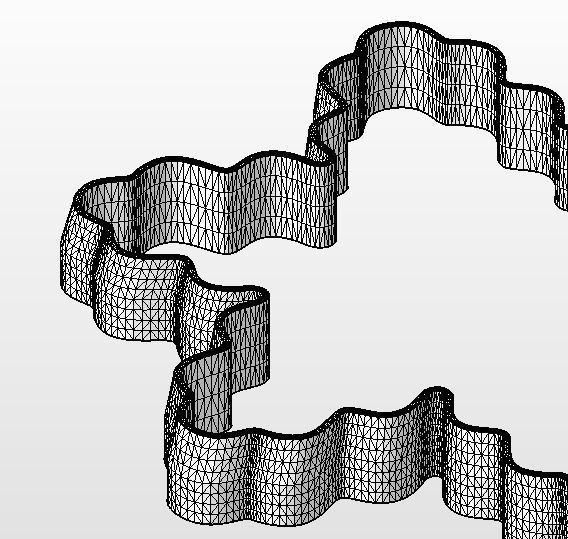 Minimalistic Snowflake Cookie Cutter Printable Free 3D print model_6