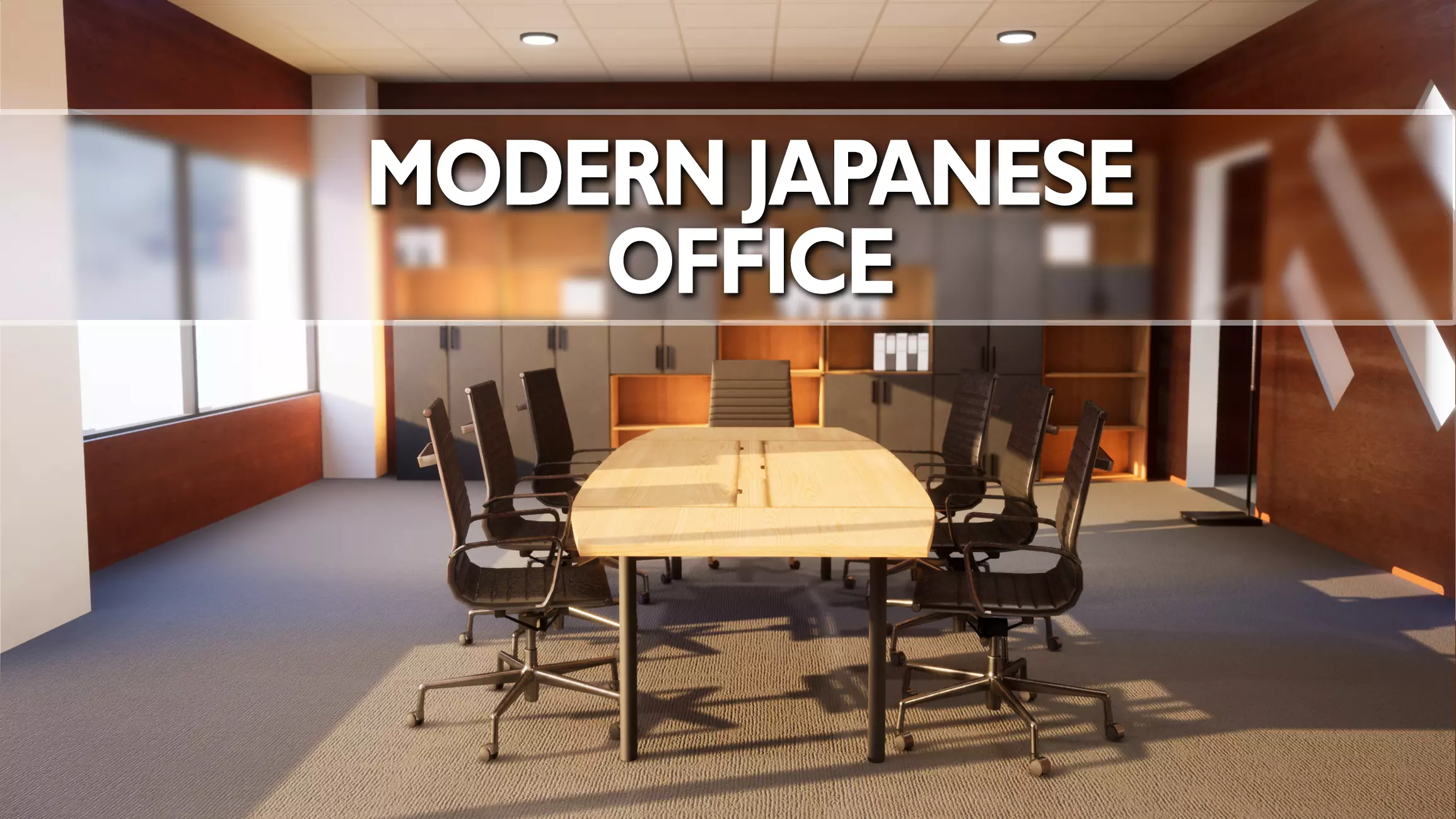 Modern Office Pack - Over 200 asset variations Low-poly 3D model_0