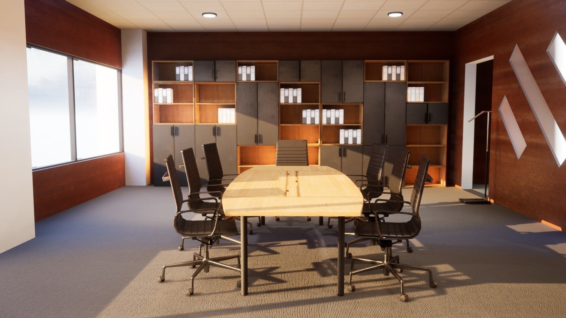 Modern Office Pack - Over 200 asset variations Low-poly 3D model_4