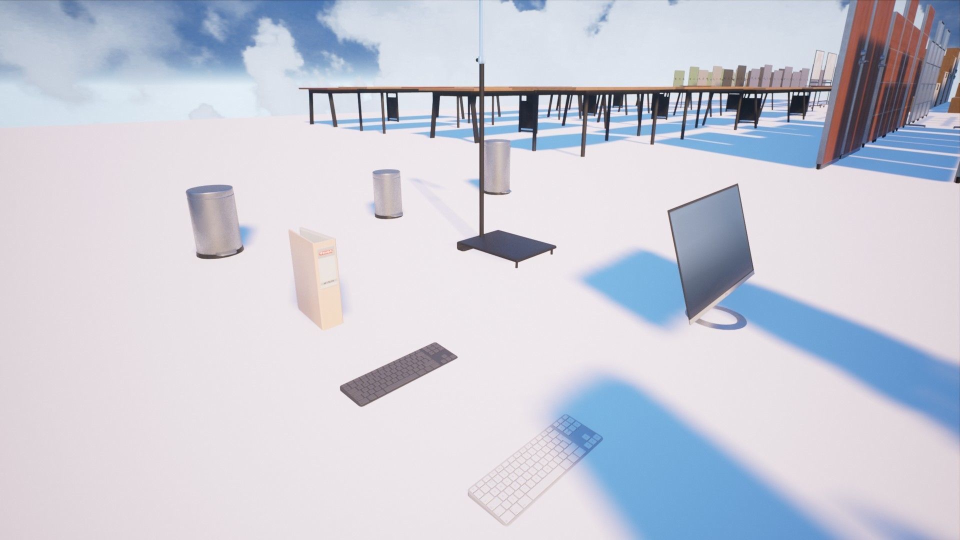 Modern Office Pack - Over 200 asset variations Low-poly 3D model_14