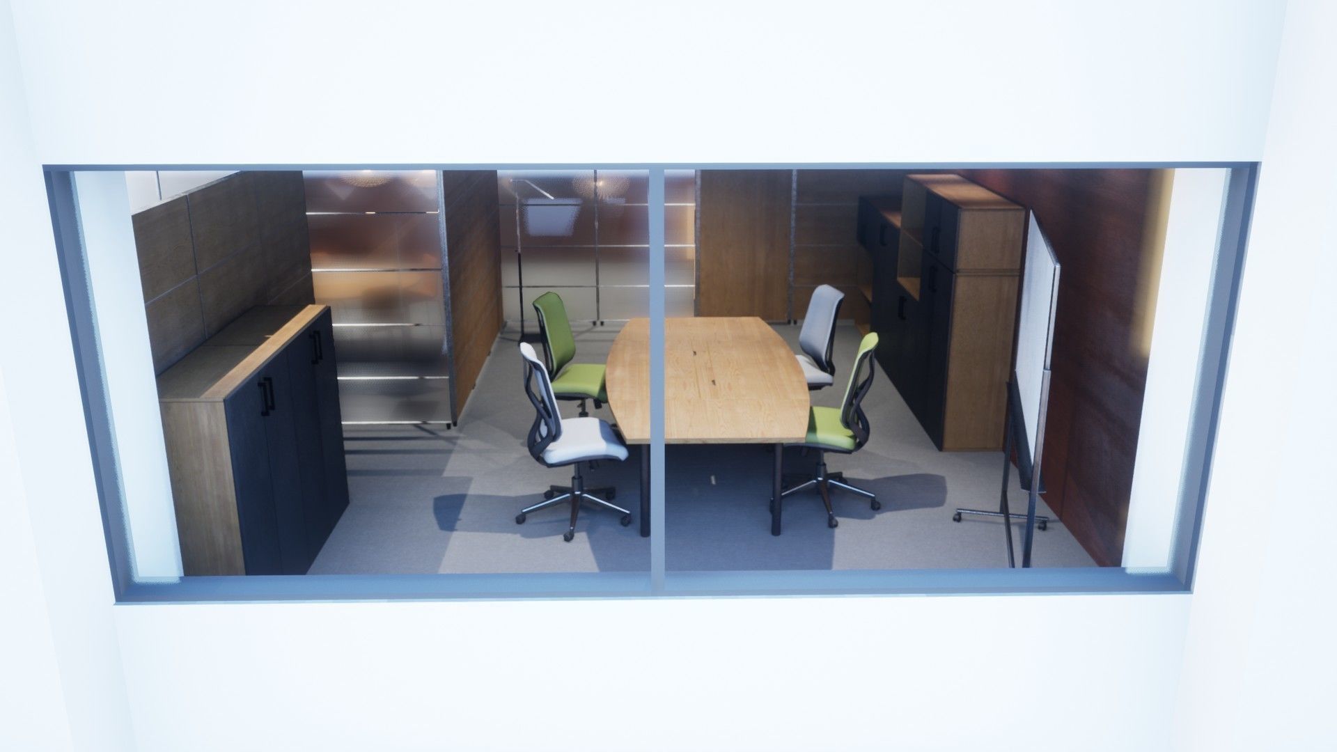 Modern Office Pack - Over 200 asset variations Low-poly 3D model_10