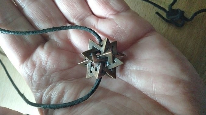 Catch-a-falling-Star glass star 3D print model