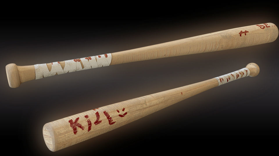 Melee Pack Low-poly 3D model_13