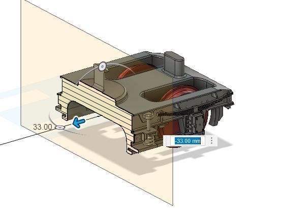 OO Hornby MK1 Coach Bogie NEM Socket to fit older Hornby Coaches 3D print model_13