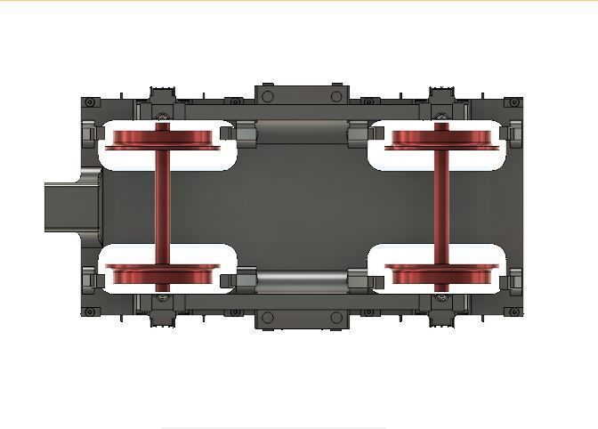 OO Hornby MK1 Coach Bogie NEM Socket to fit older Hornby Coaches 3D print model_6