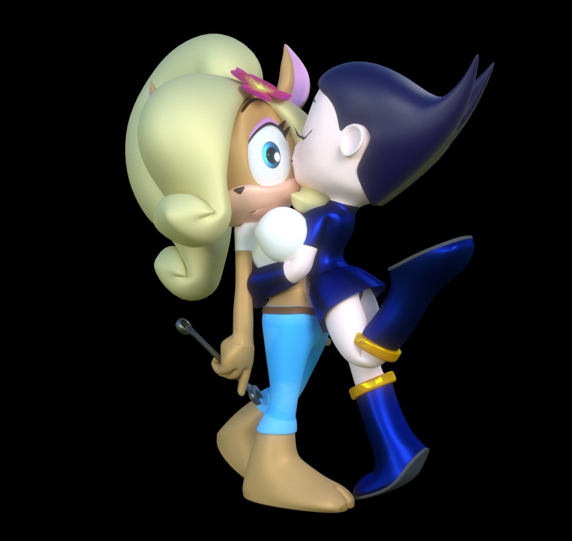 Coco Bandicoot Model 3D model_3