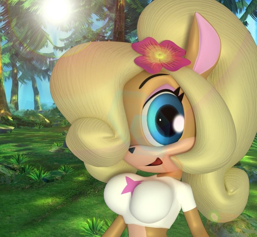 Coco Bandicoot Model 3D model_1