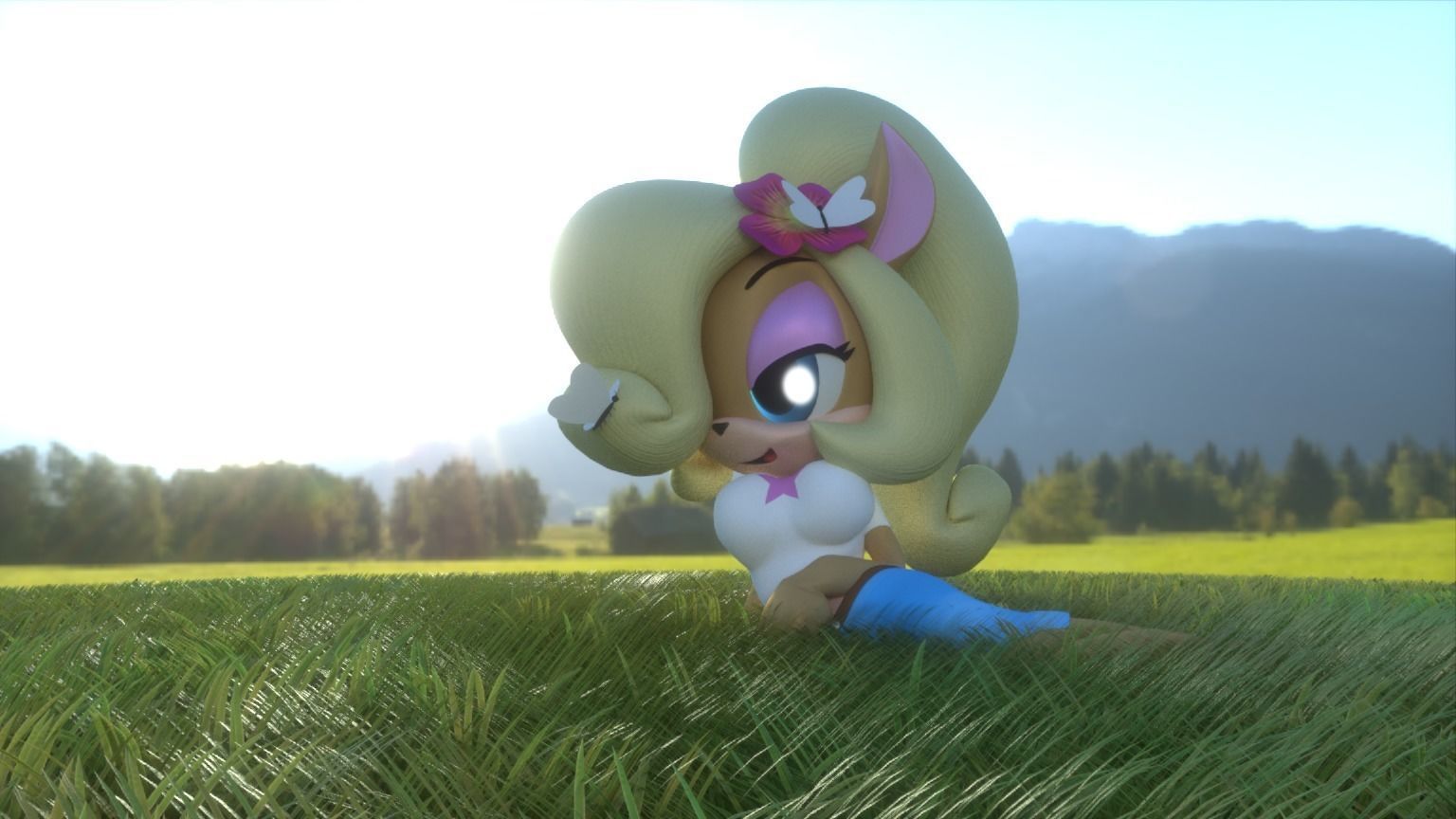 Coco Bandicoot Model 3D model_4