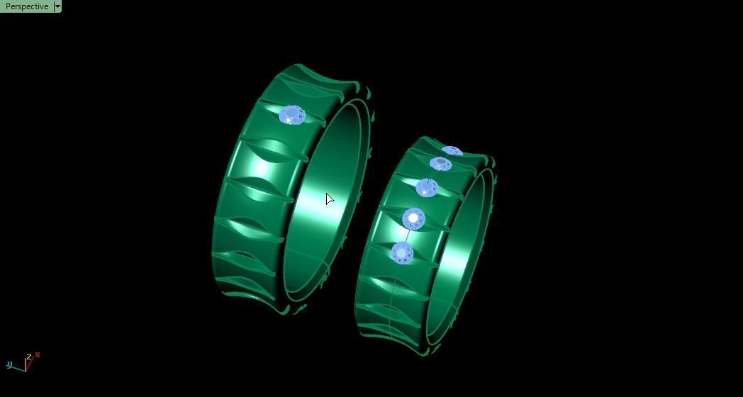 ring set 08 collection1 3D print model_8