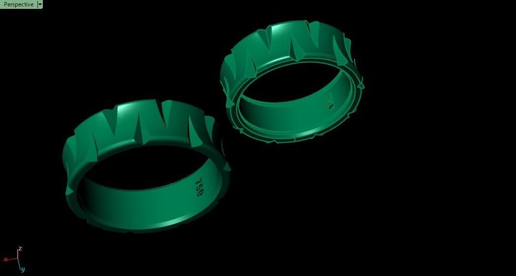 ring set 08 collection1 3D print model_4