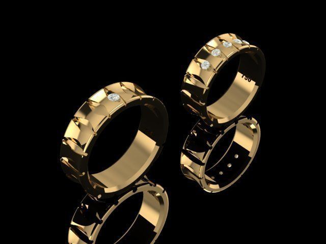 ring set 08 collection1 3D print model_20