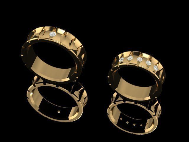 ring set 08 collection1 3D print model_24