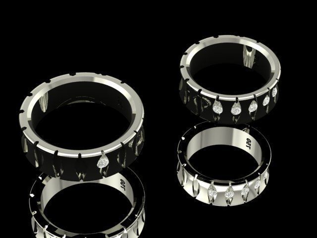 ring set 08 collection1 3D print model_29