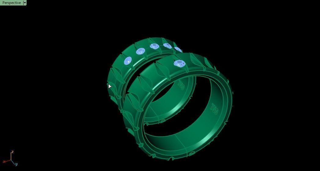 ring set 08 collection1 3D print model_5