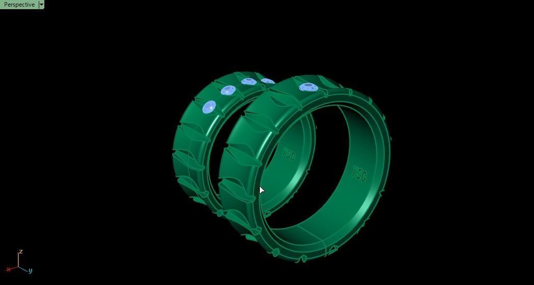 ring set 08 collection1 3D print model_14