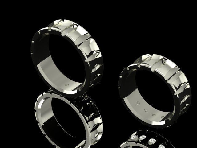 ring set 08 collection1 3D print model_27