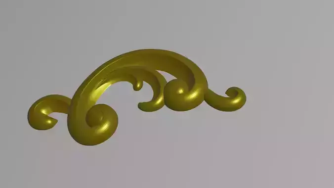 DecorN1 gold scroll