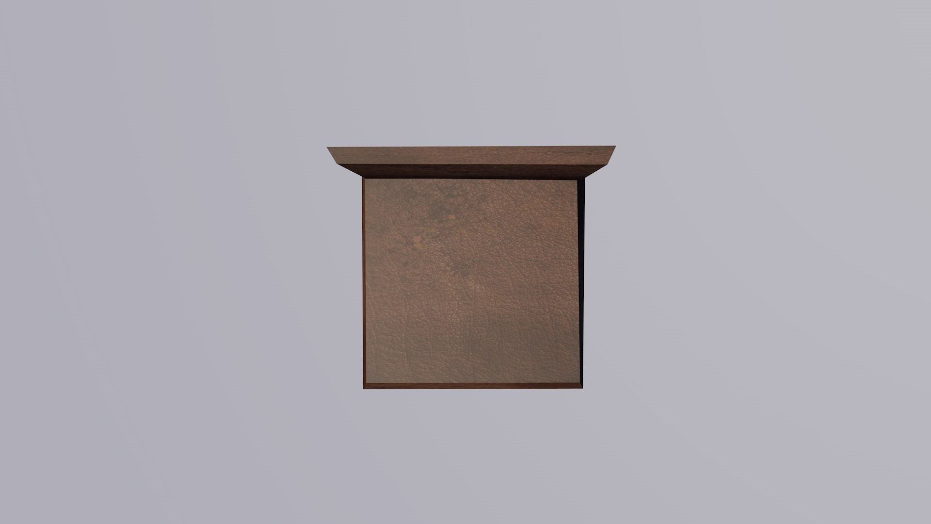 Future Chair Low-poly 3D model_2