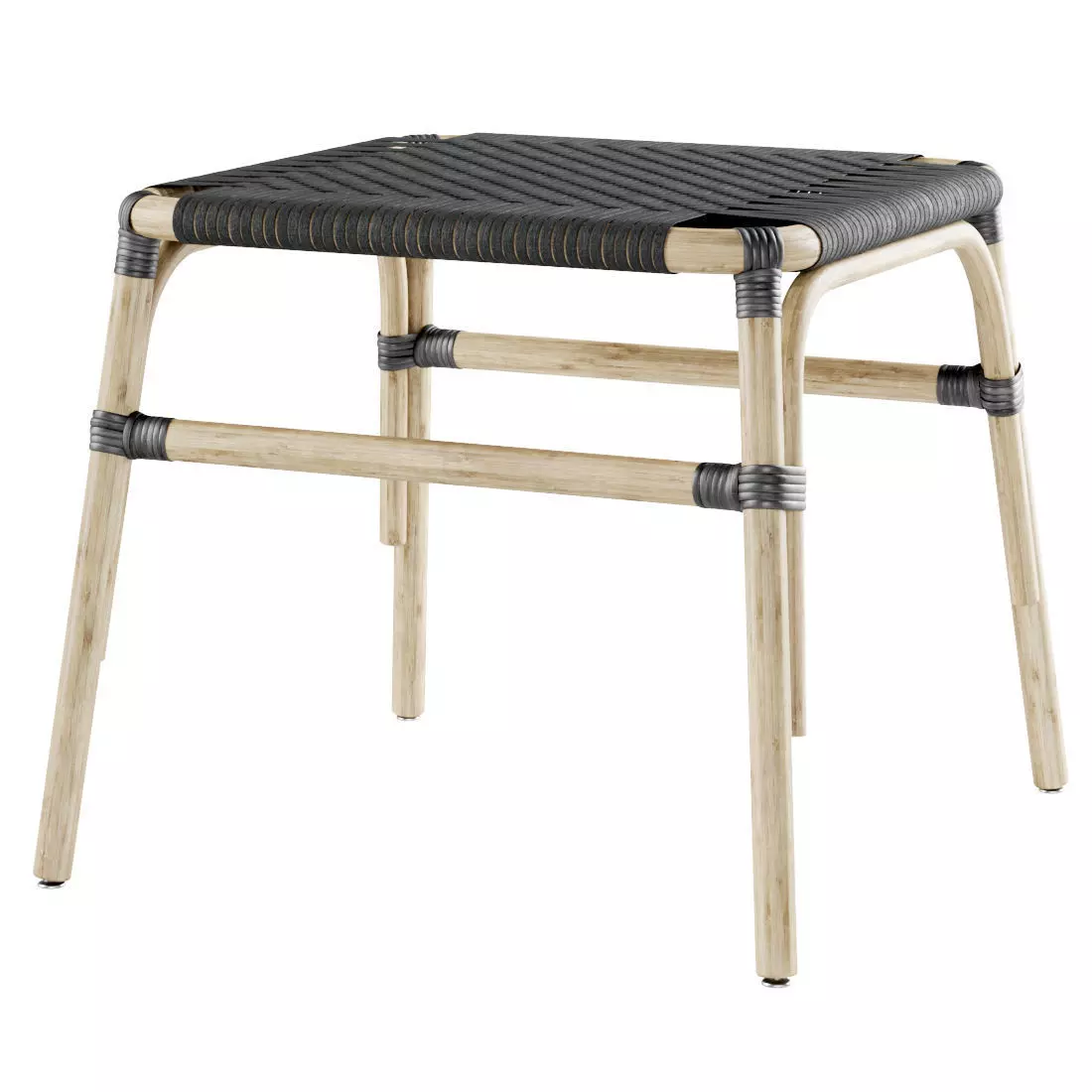 Rattan stool MD42 3D model