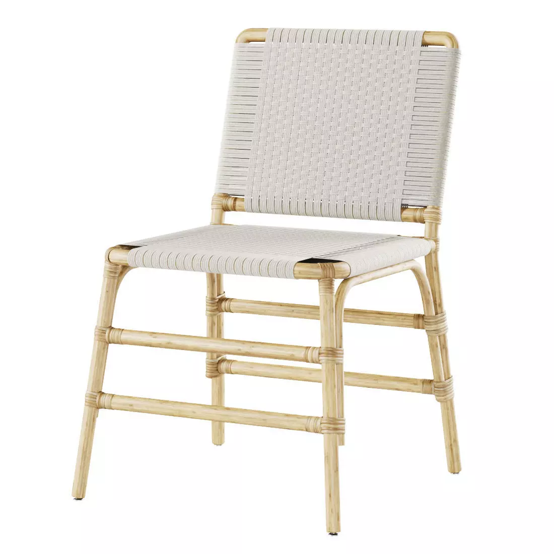 Rattan chair MD44 3D model