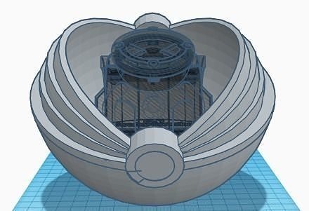 Ben 10 Omnitrix Pod-Display 3D print model