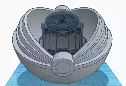 Ben 10 Omnitrix Pod-Display 3D print model