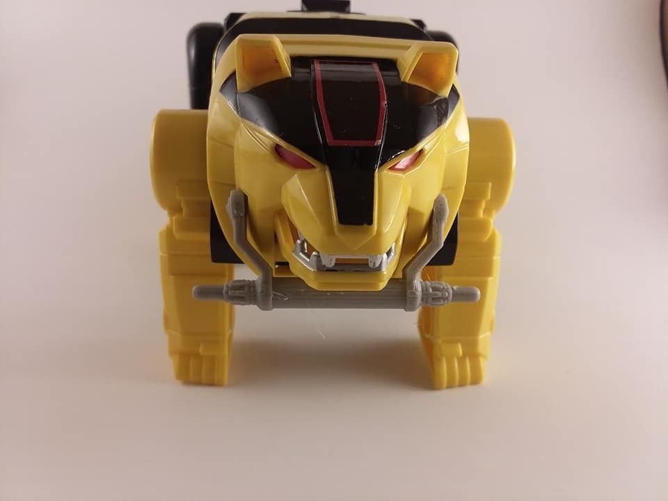 Original Ninja Megazord bear bite 3D print model_1