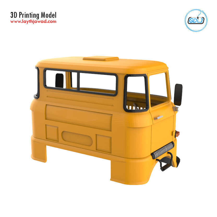 IFA W50 Cabin - Full Professional Version 3D print model_2