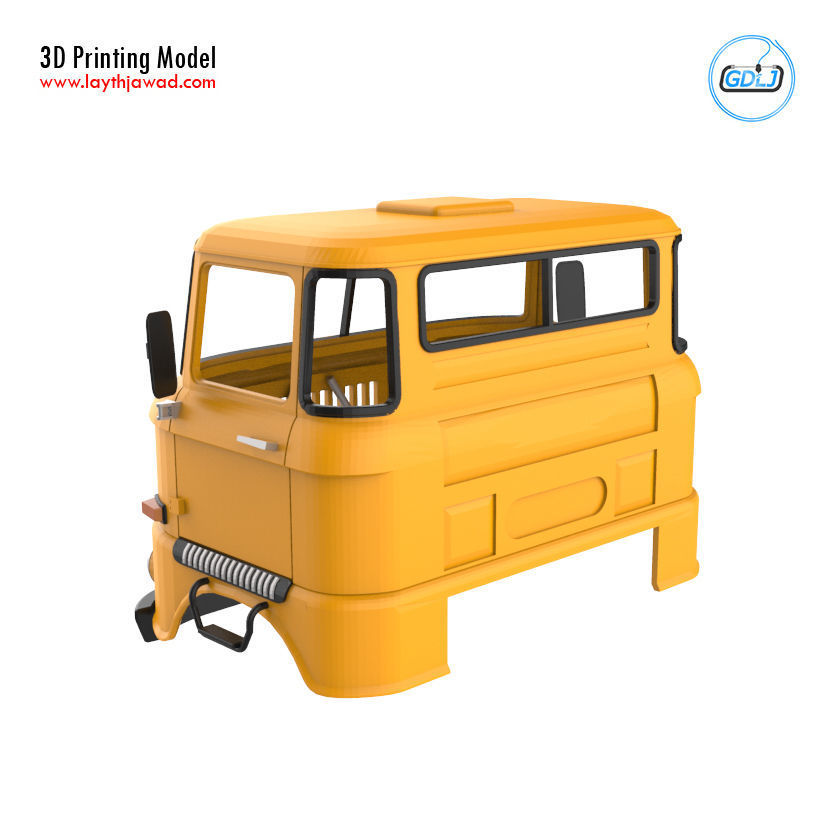 IFA W50 Cabin - Full Professional Version 3D print model_3