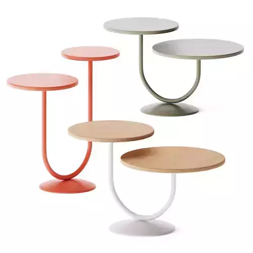 Twins round side table by Artifort