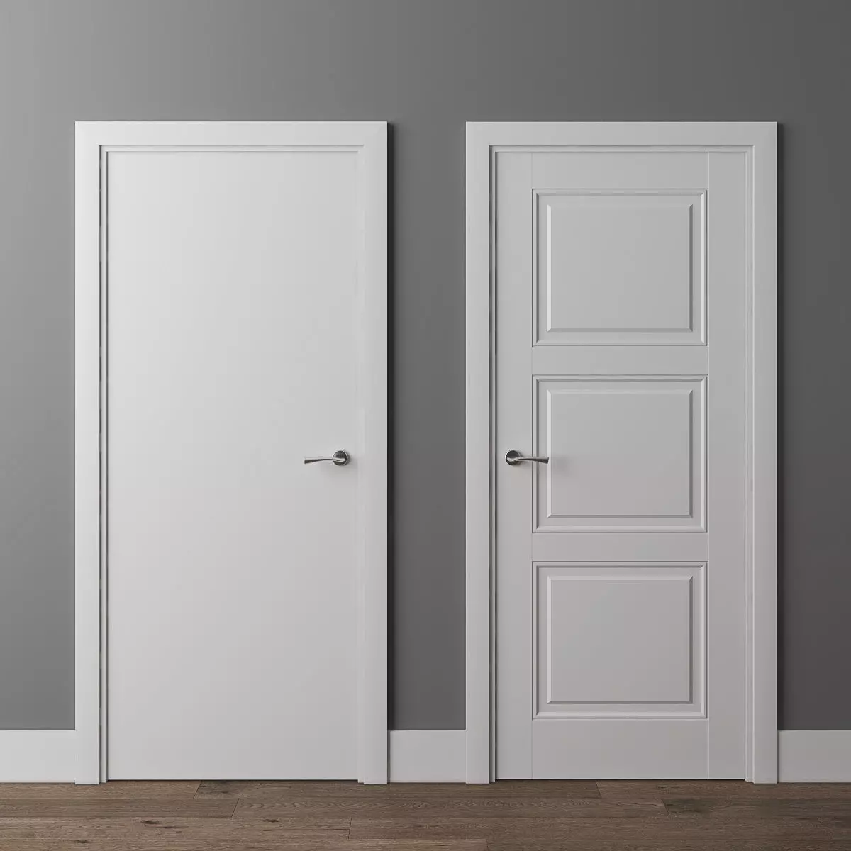 Doors Union Riviera p flat and 126p 3D model_0