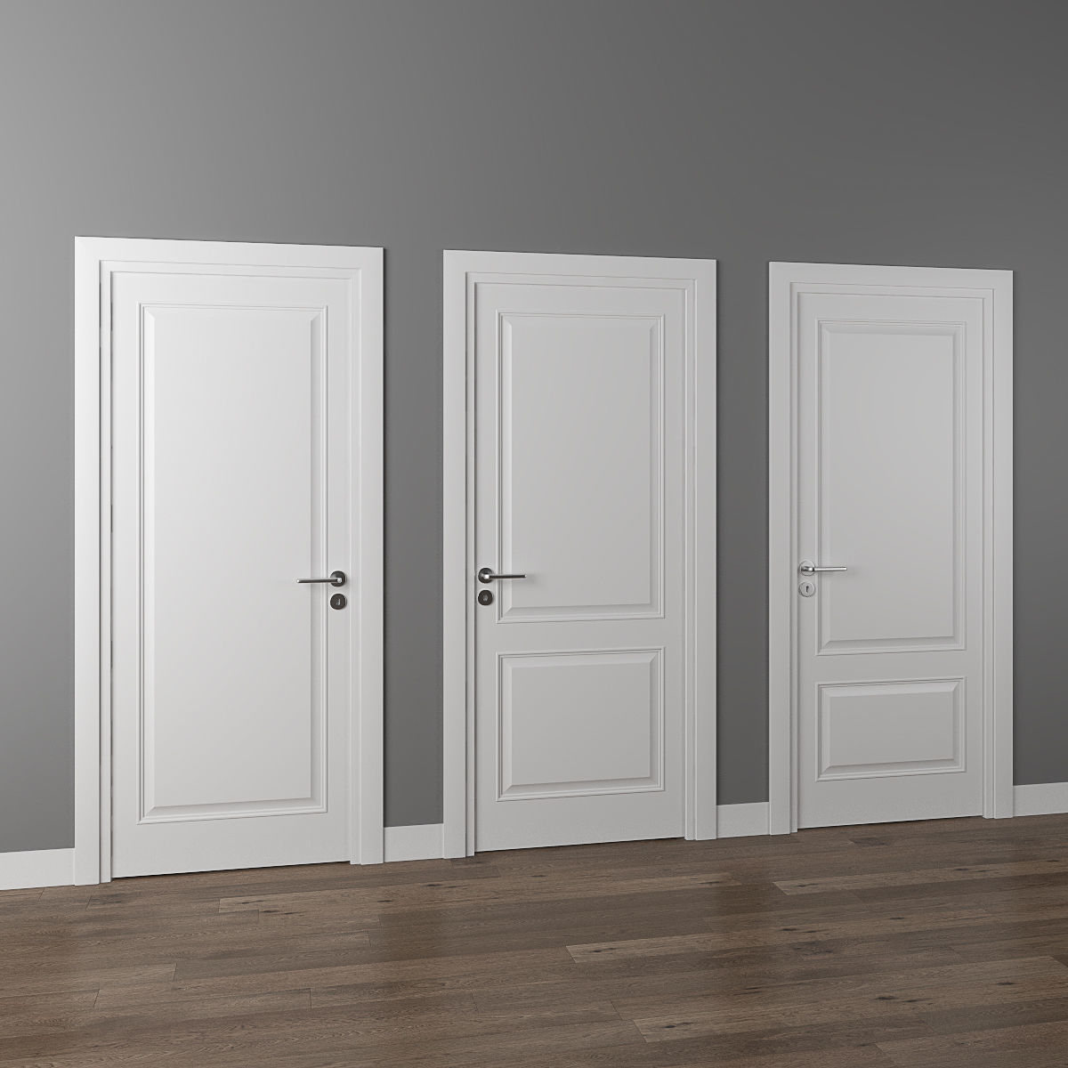 Doors matteucci aida pintar 3D model_2