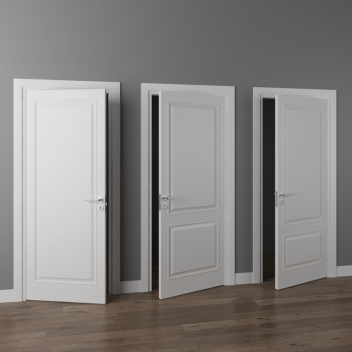 Doors matteucci aida pintar 3D model_1