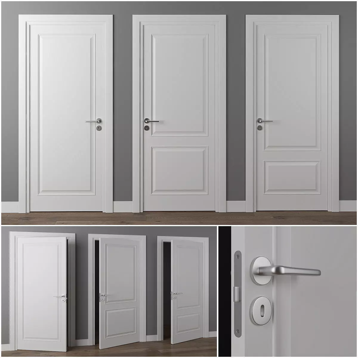 Doors matteucci aida pintar 3D model_0