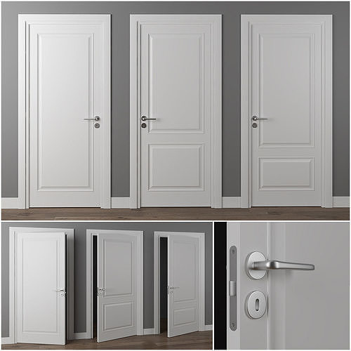 Doors matteucci aida pintar 3D model