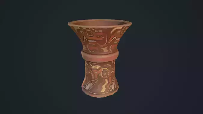  Waisted Cup Tiwanaku