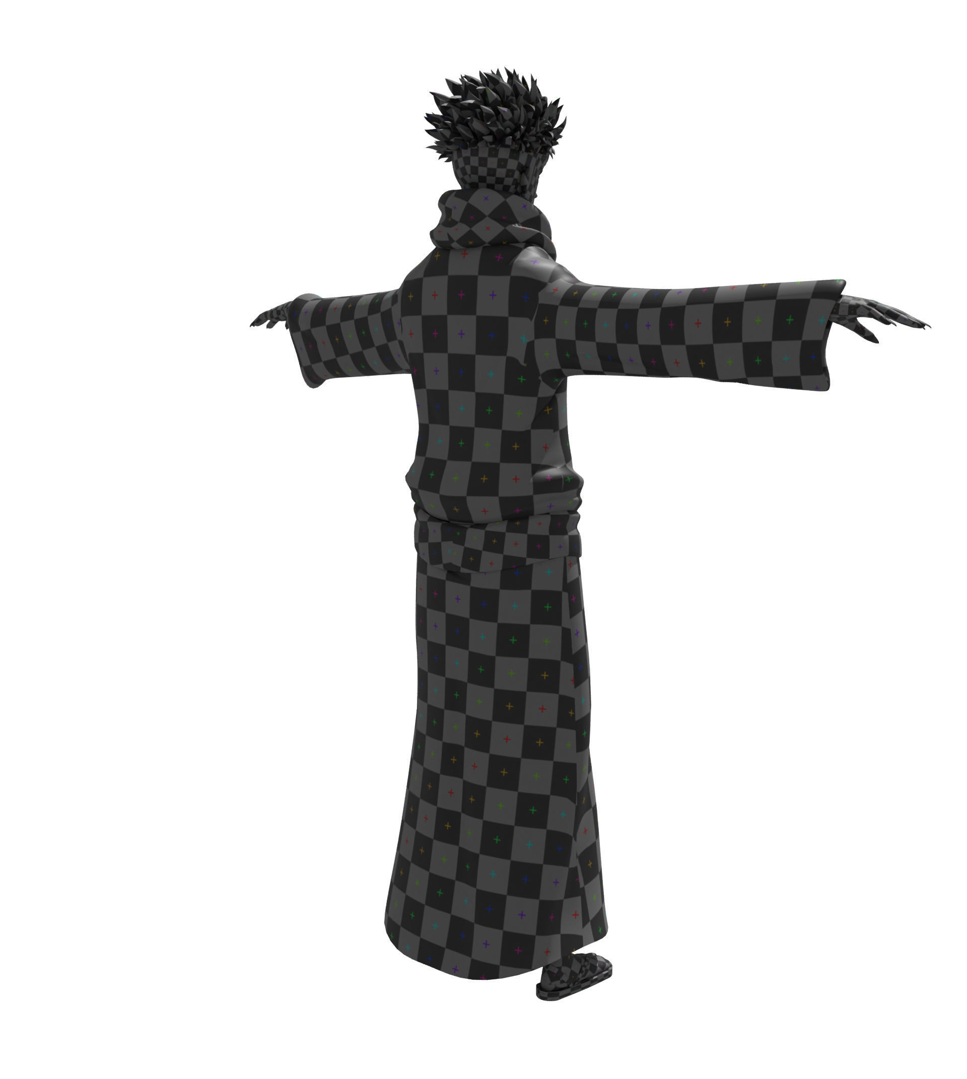 Sukuna - Jujutsu Kaisen Low-poly 3D model_12