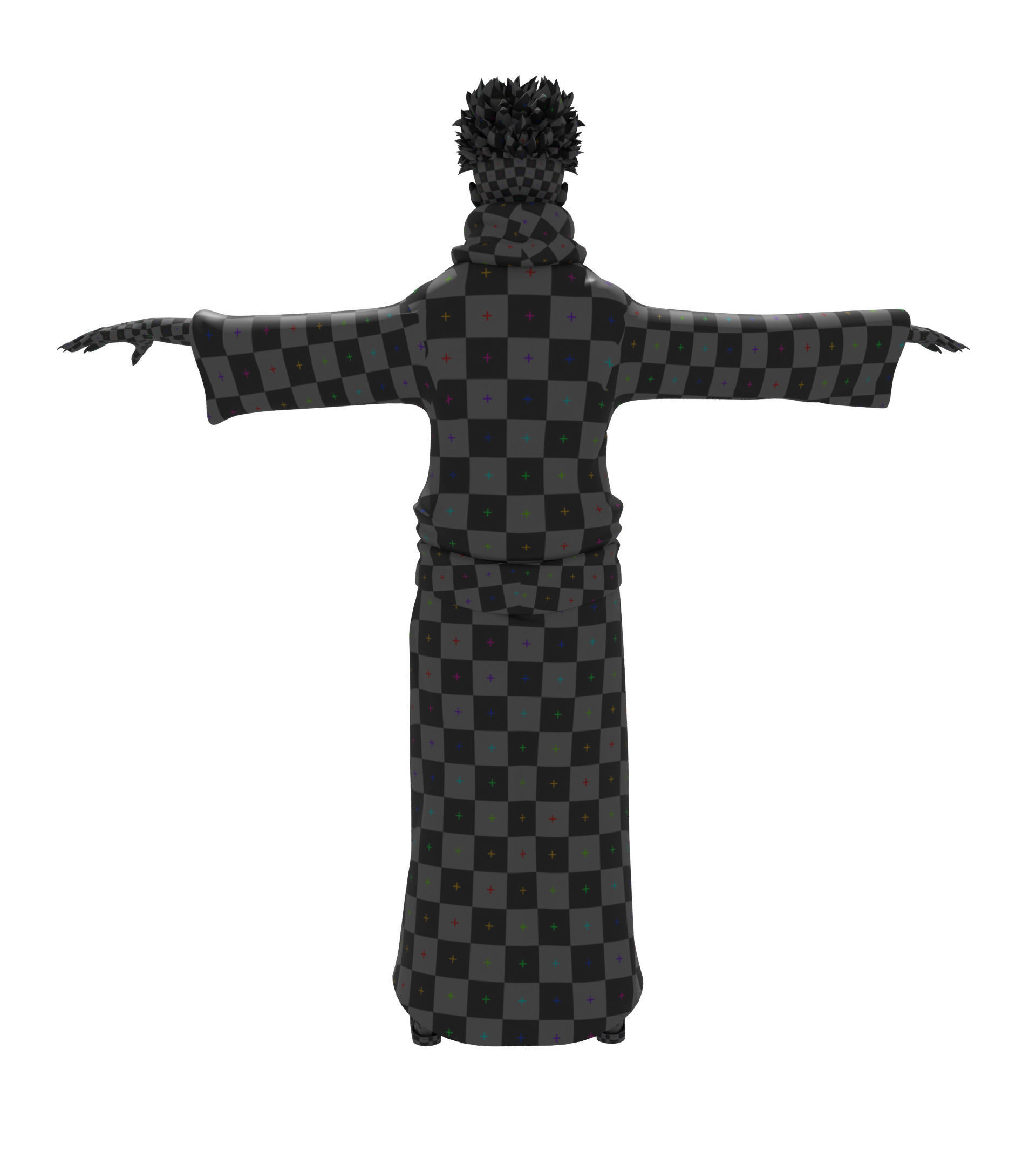 Sukuna - Jujutsu Kaisen Low-poly 3D model_15