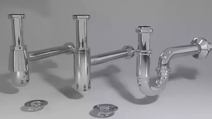 Siphon stainless steel pipe