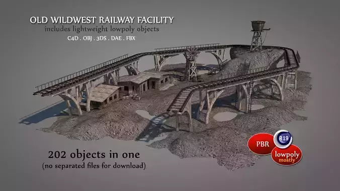 Old Wild West Railway Facility