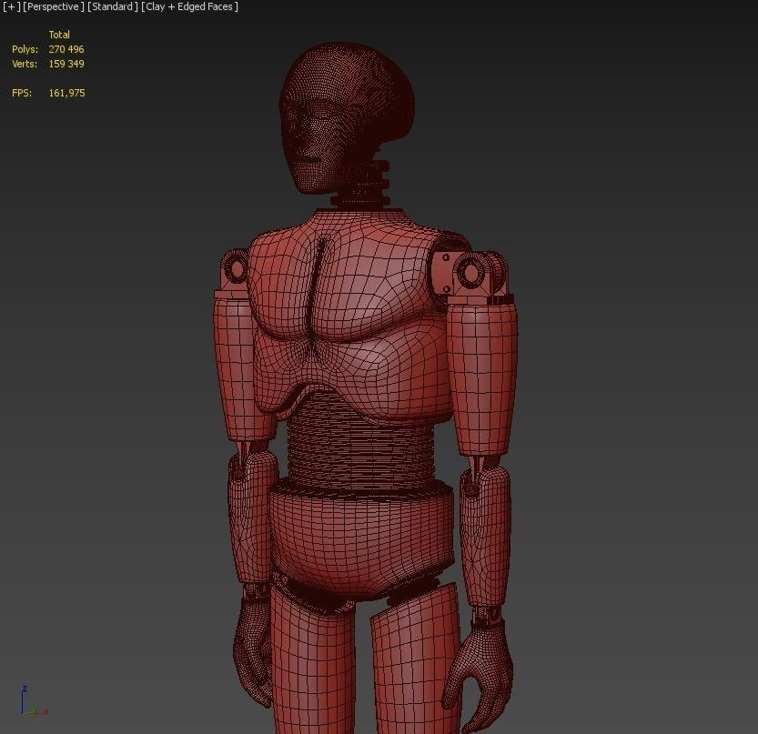 Crash test dummy 3D model_3